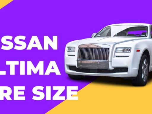 nissan altima tire size