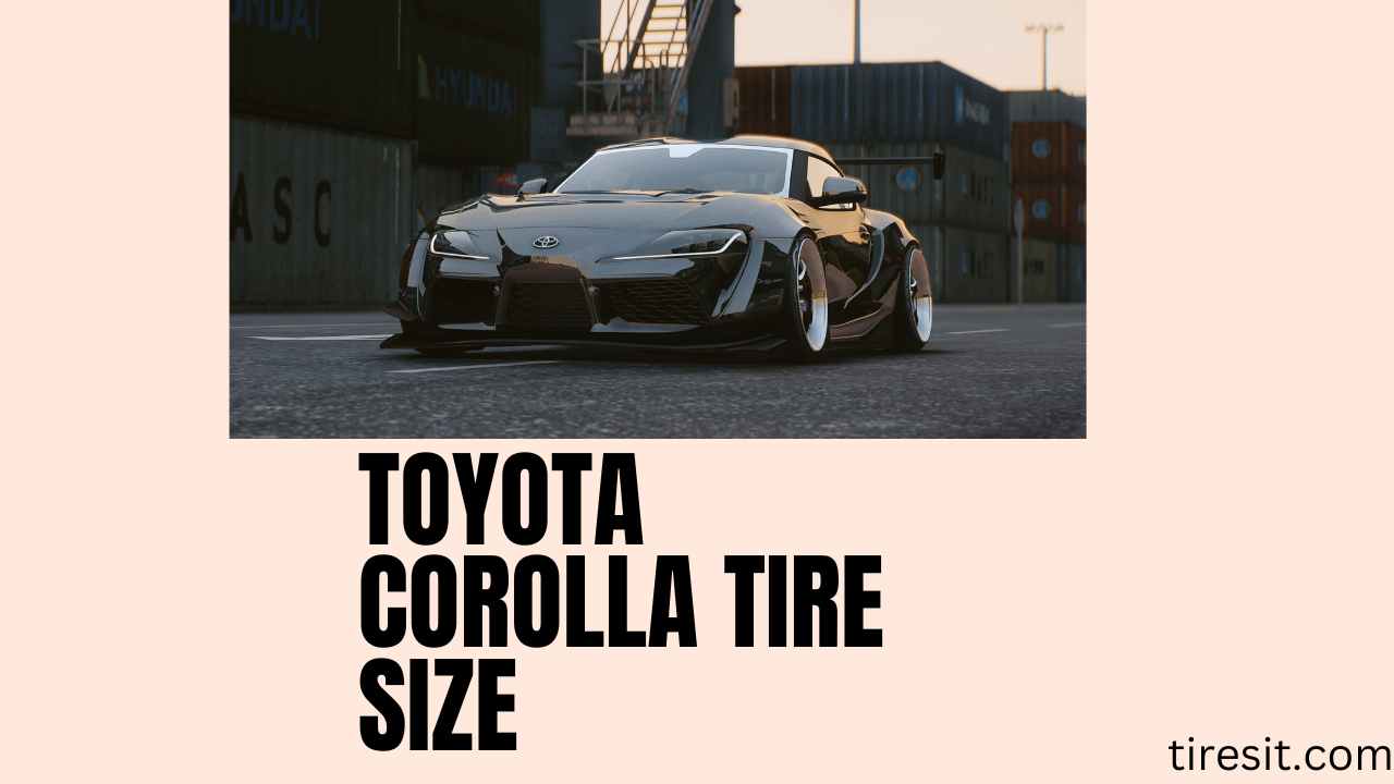 toyota corolla tire size