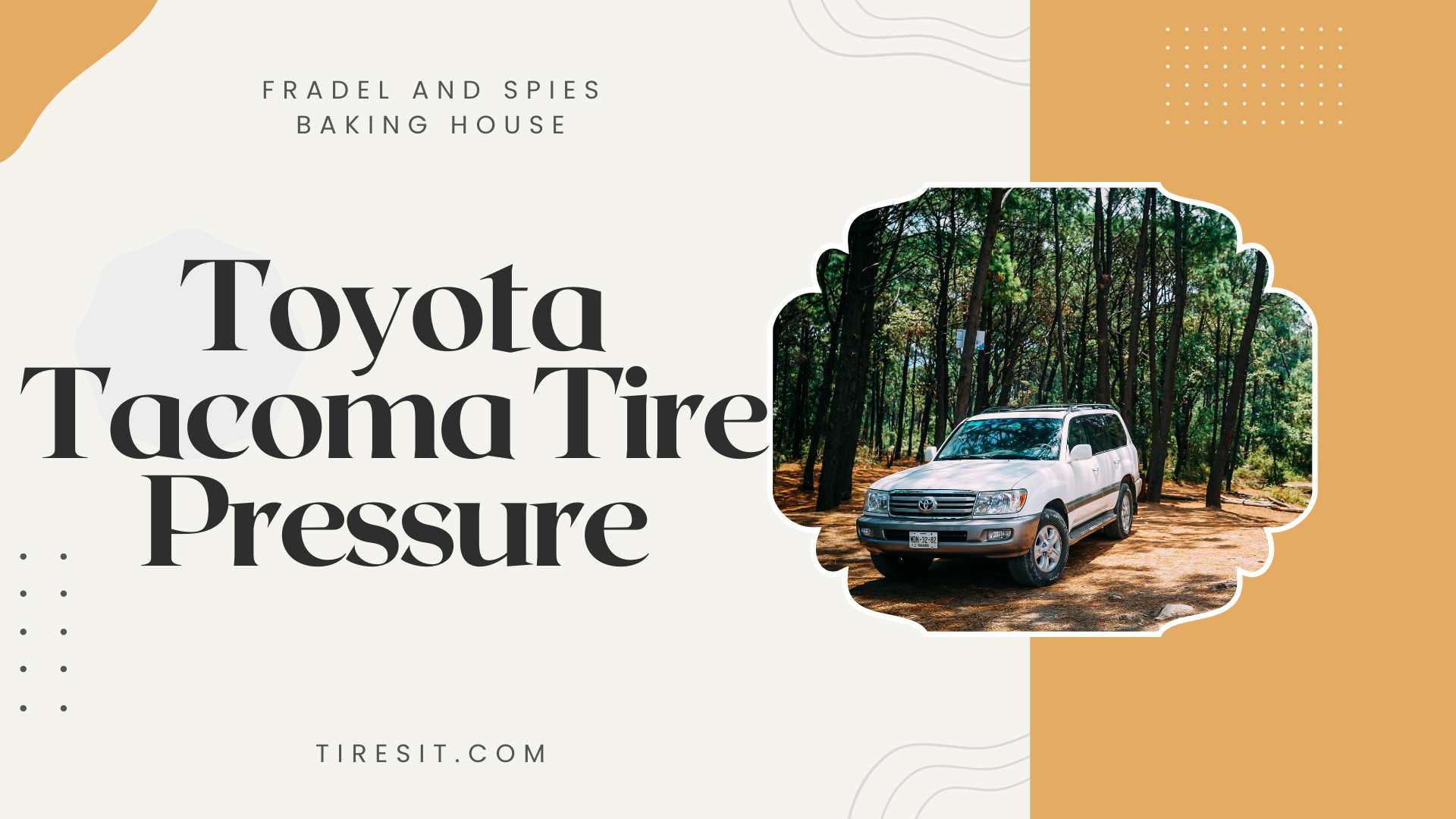 Toyota Tacoma Tire Pressure