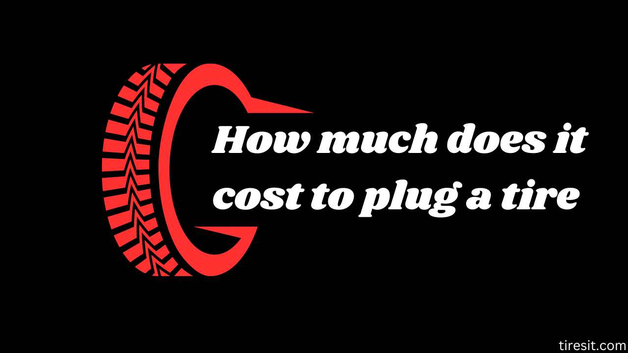 How much does it cost to plug a tire